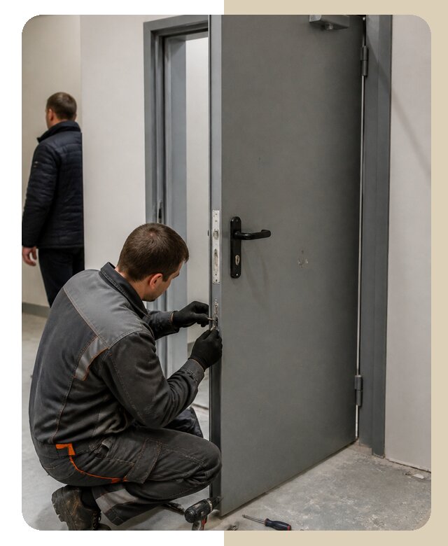 Ремонт противопожарной двери в Горном-Алтайске по цене 6739 р. | ДвериЛегко-Грн